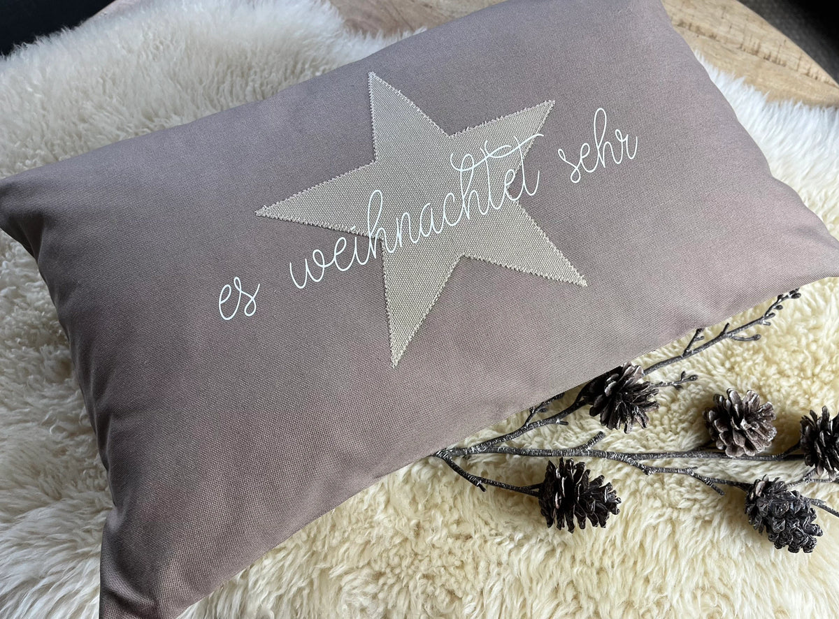 Kissen es weihnachtet sehr…