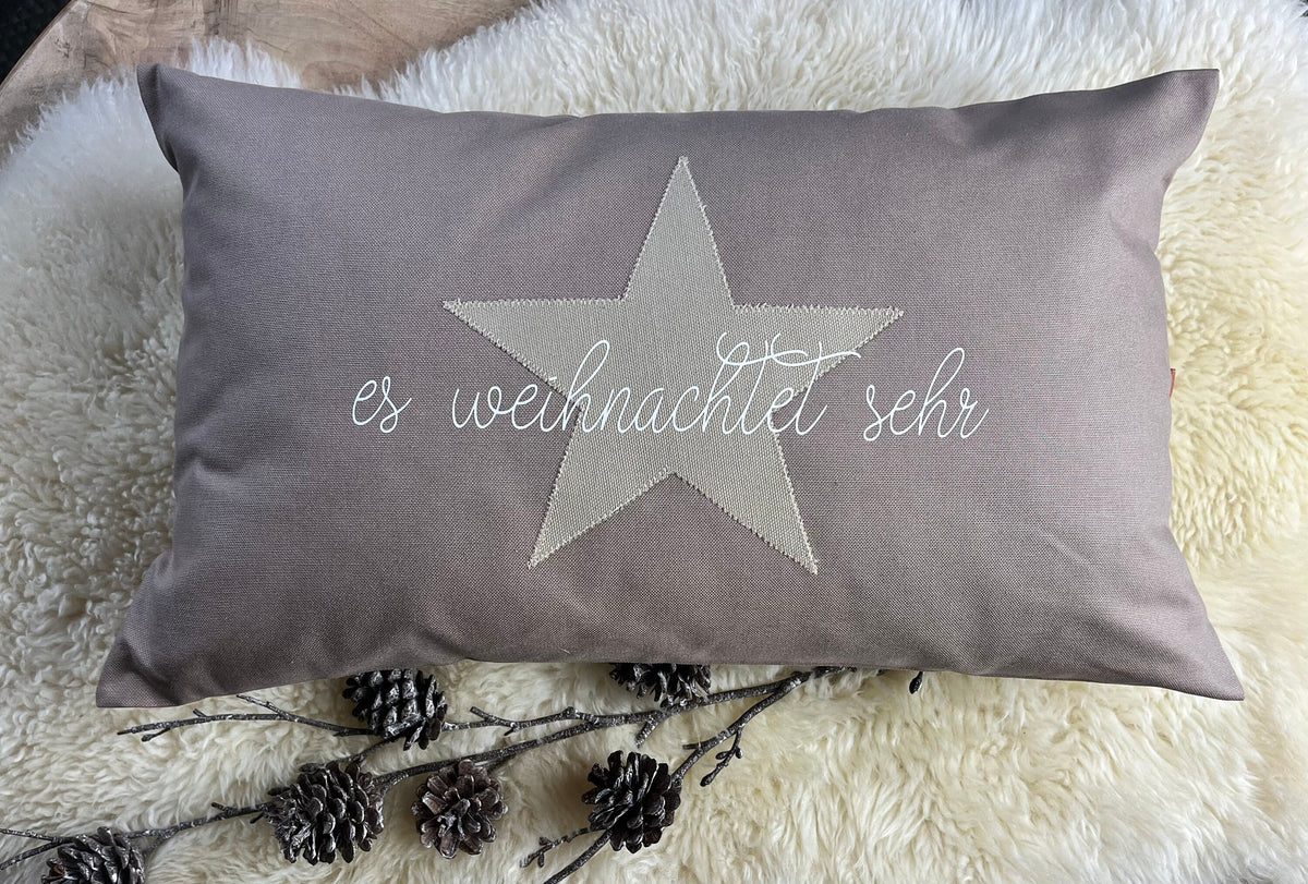 Kissen es weihnachtet sehr…