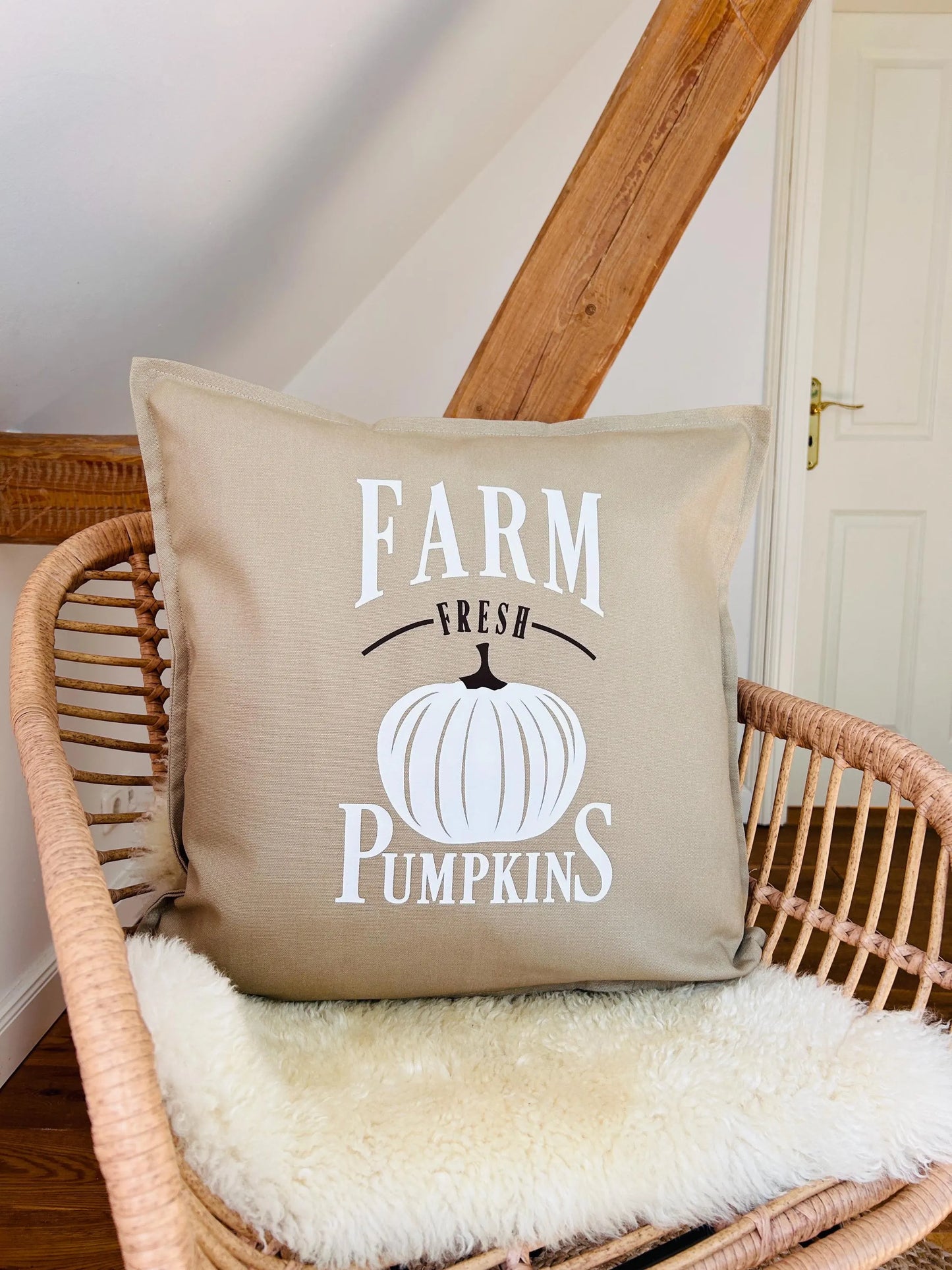 Deko Kissen Farm fresh Pumpkins