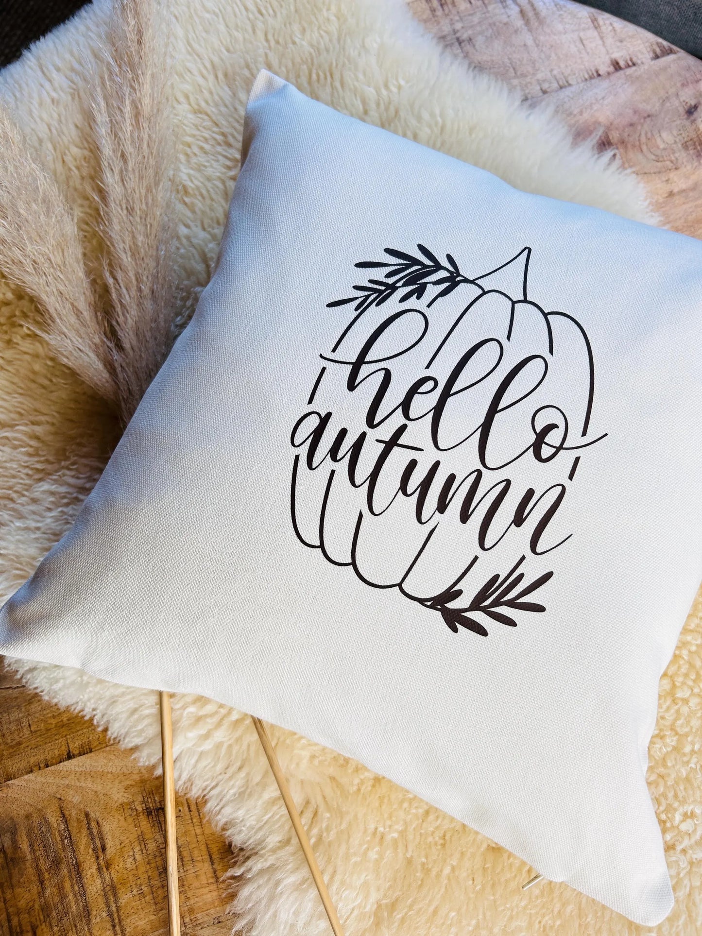 Deko Kissen hello autumn