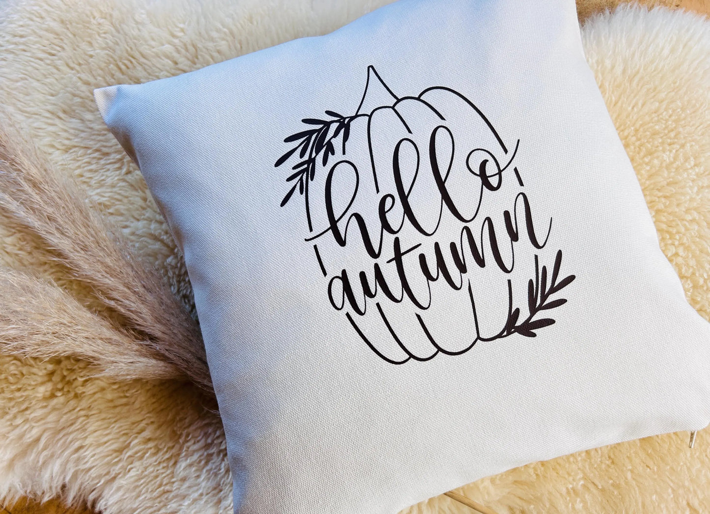 Deko Kissen hello autumn