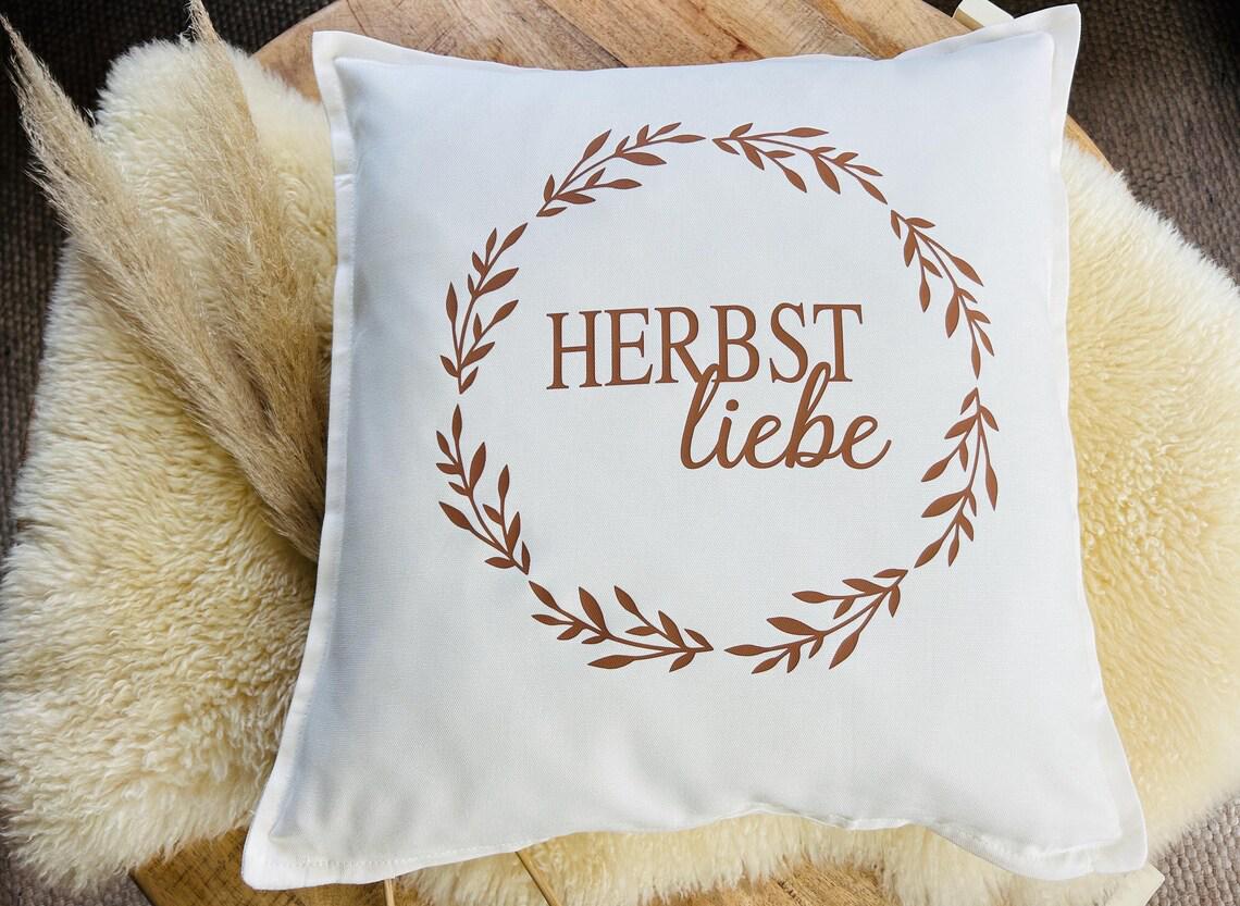 Deko Kissen Herbstliebe