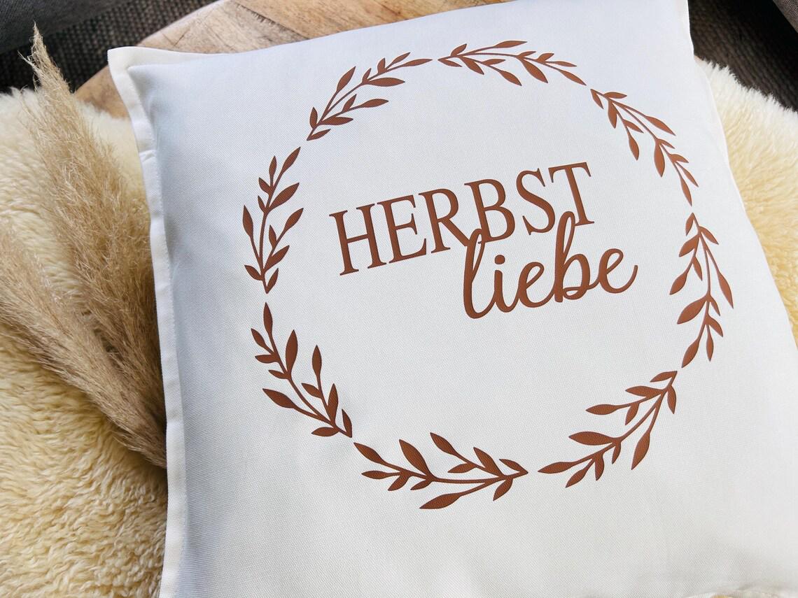 Deko Kissen Herbstliebe