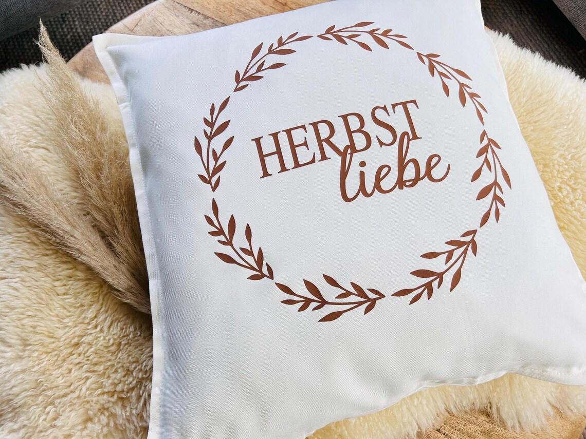 Deko Kissen Herbstliebe