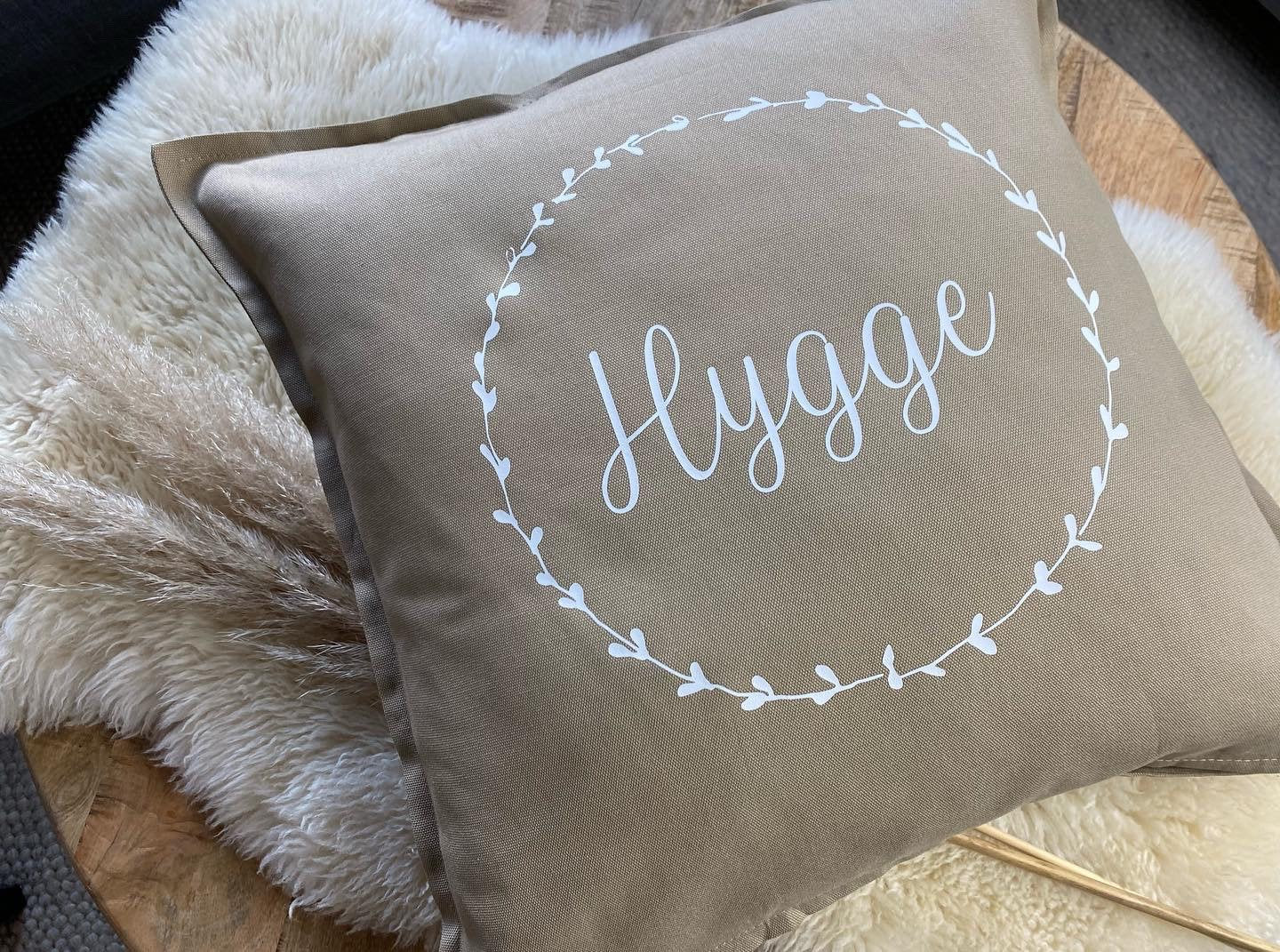 Kissen hygge beige
