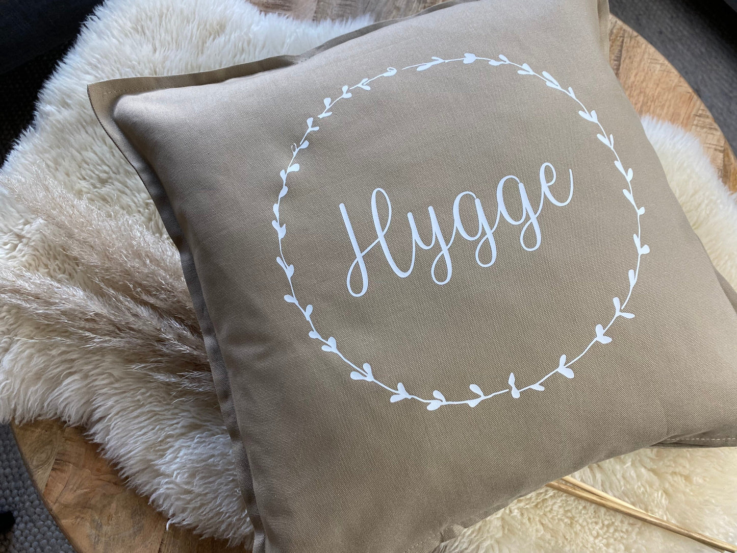 Kissen hygge beige