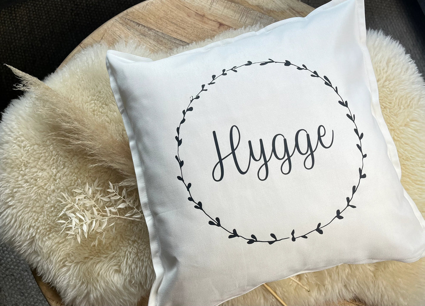 Kissen hygge weiß