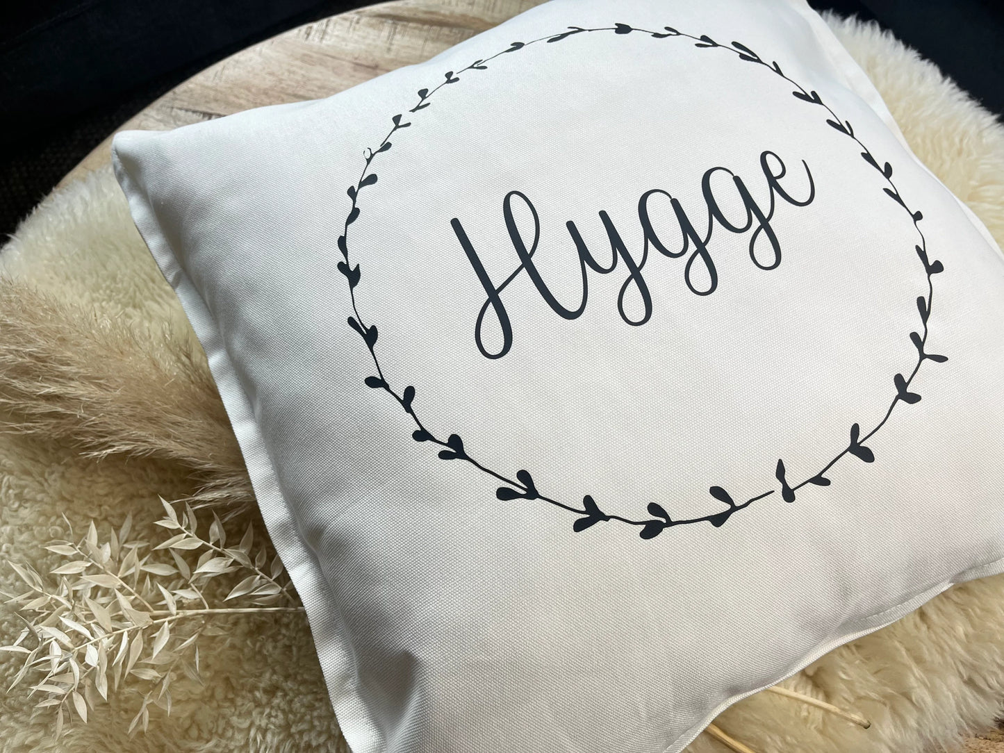 Kissen hygge weiß