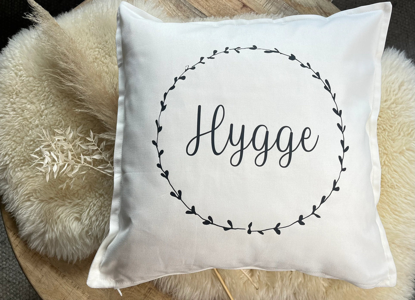Kissen hygge weiß