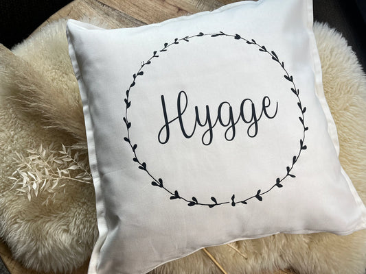 Kissen hygge weiß