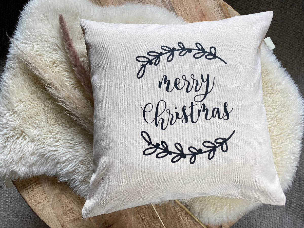 Kissen Weihnachten Merry Christmas