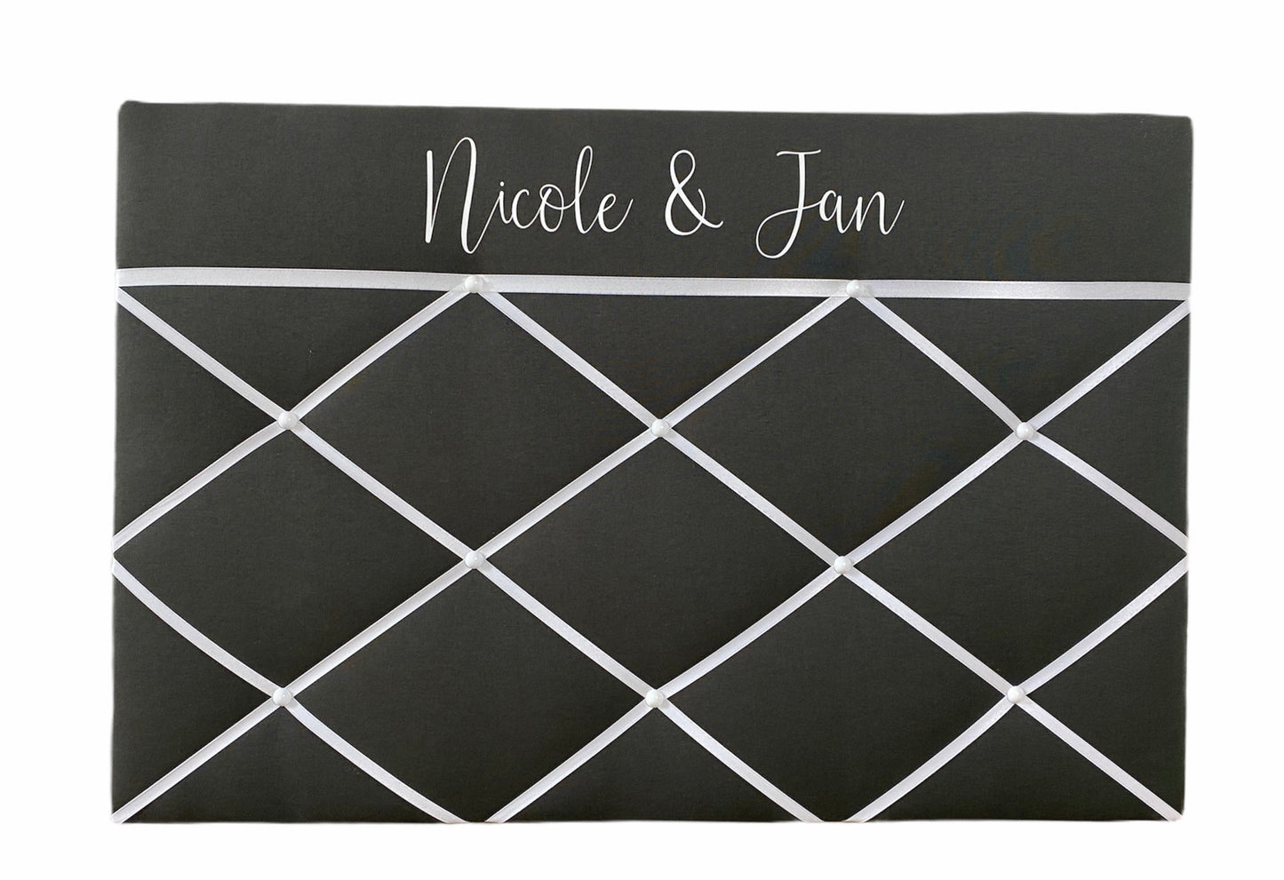 Memoboard Hochzeit personalisiert