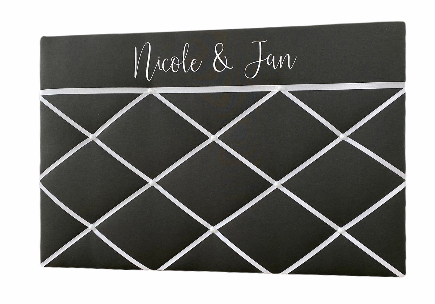 Memoboard Hochzeit personalisiert
