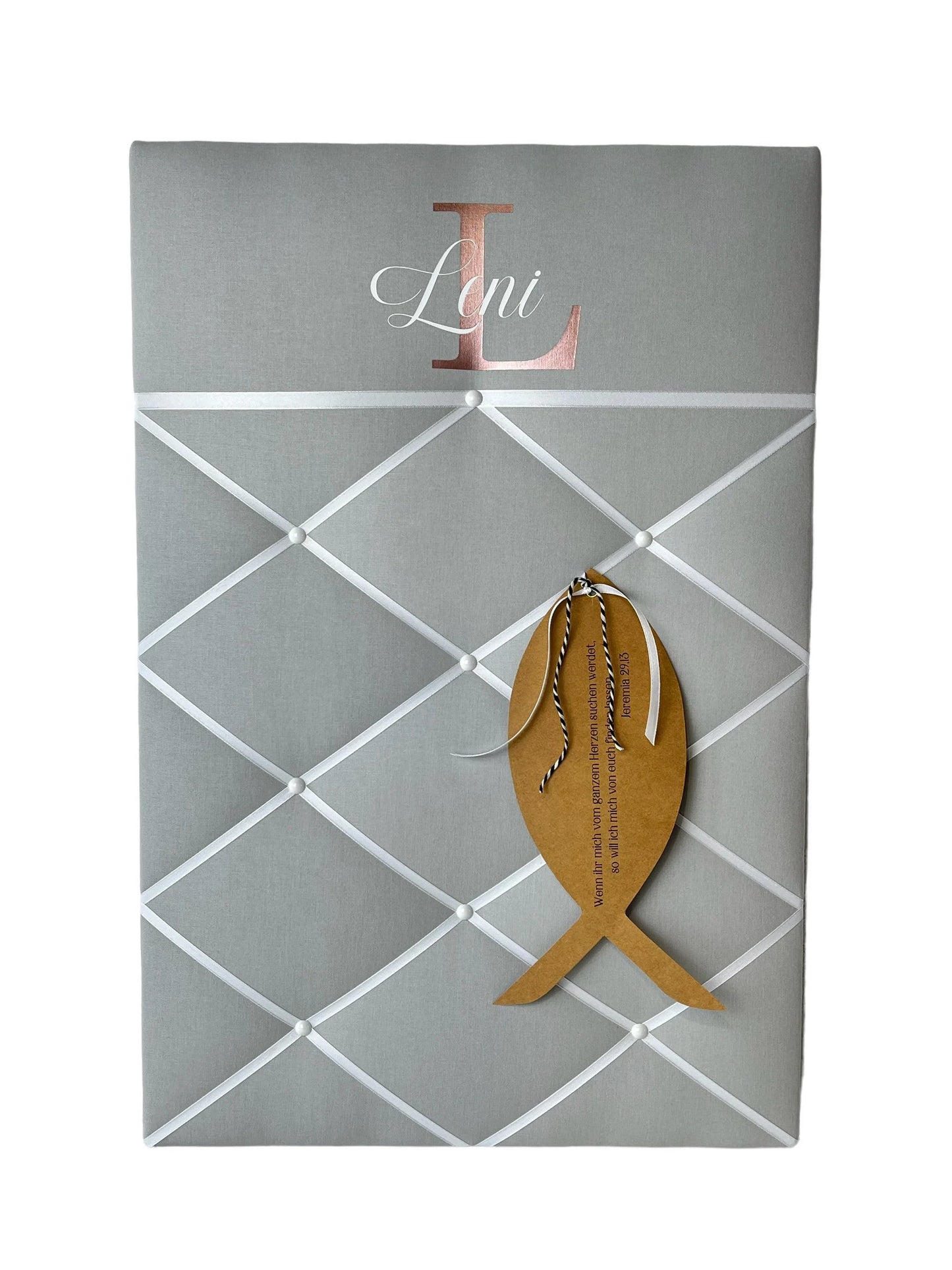 Memoboard personalisiert Konfirmation Kommunion Taufe Geburt