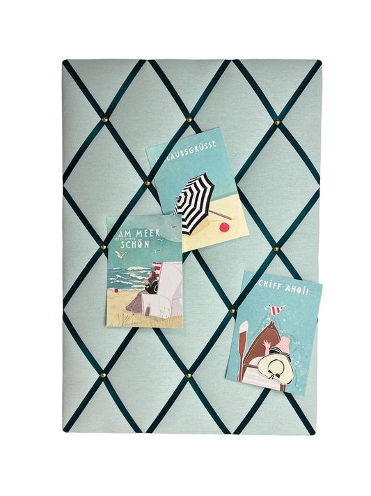Memoboard mintgrün Wunschgröße