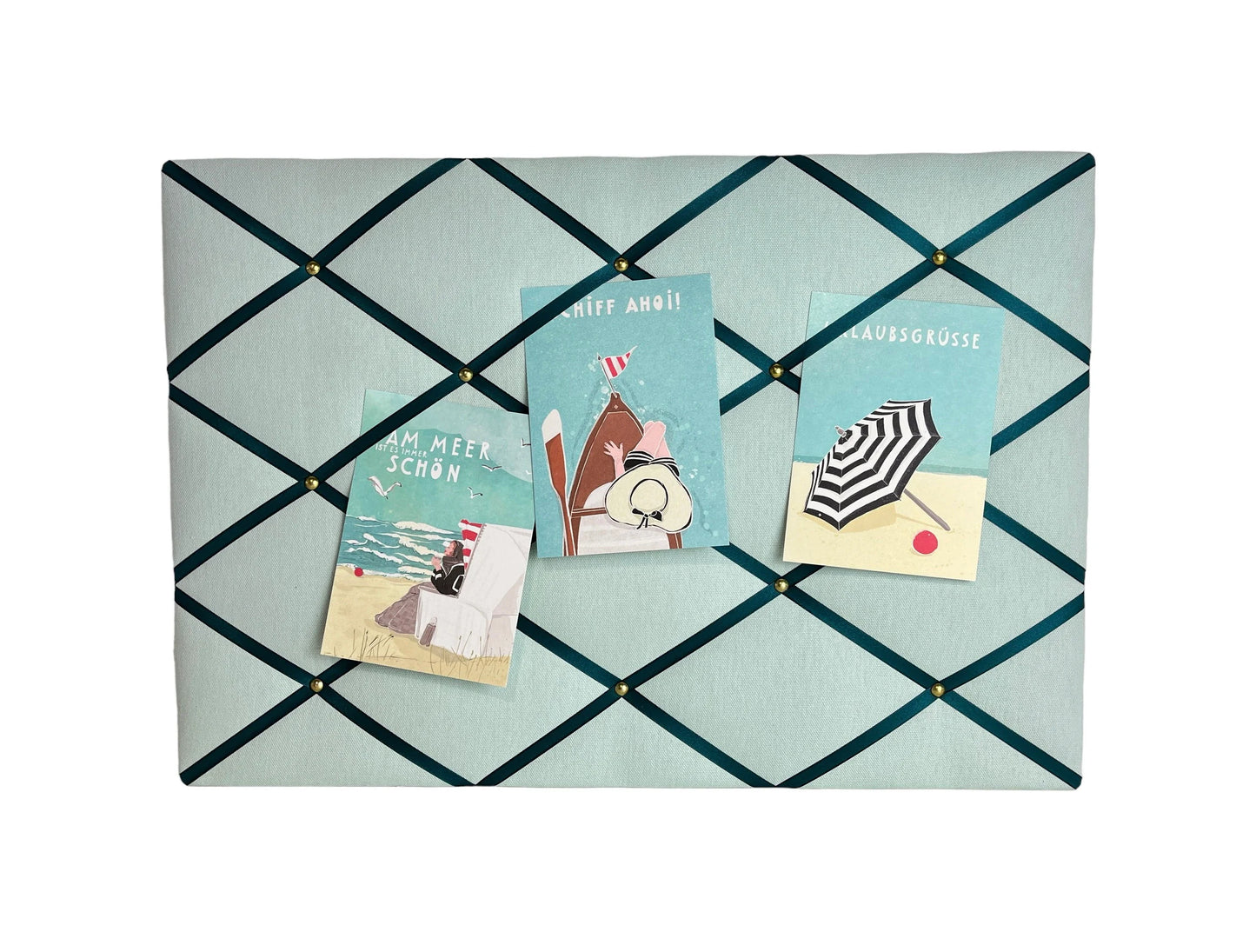 Memoboard mintgrün Wunschgröße