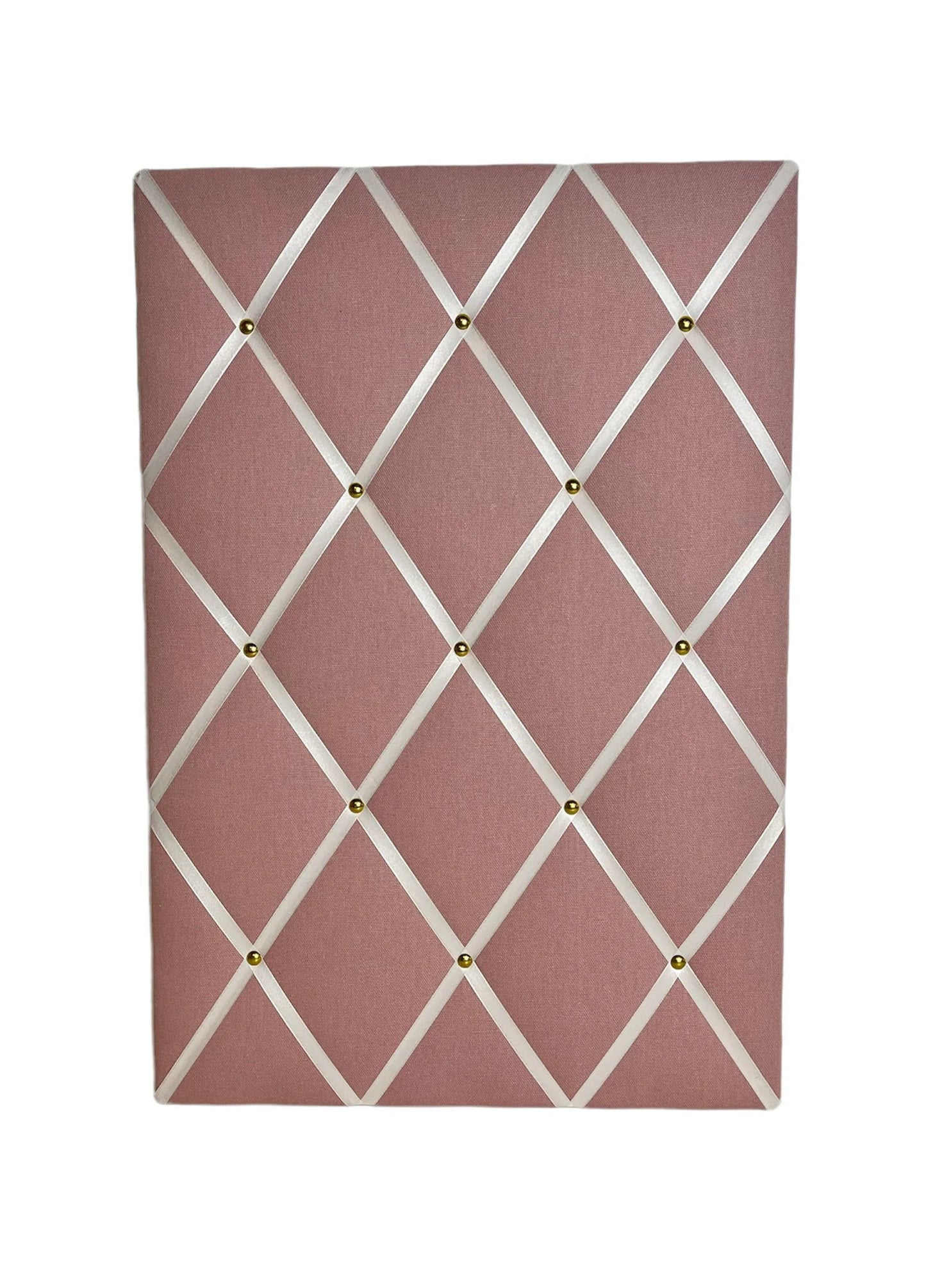Memoboard altrosa weiß Wunschgrösse