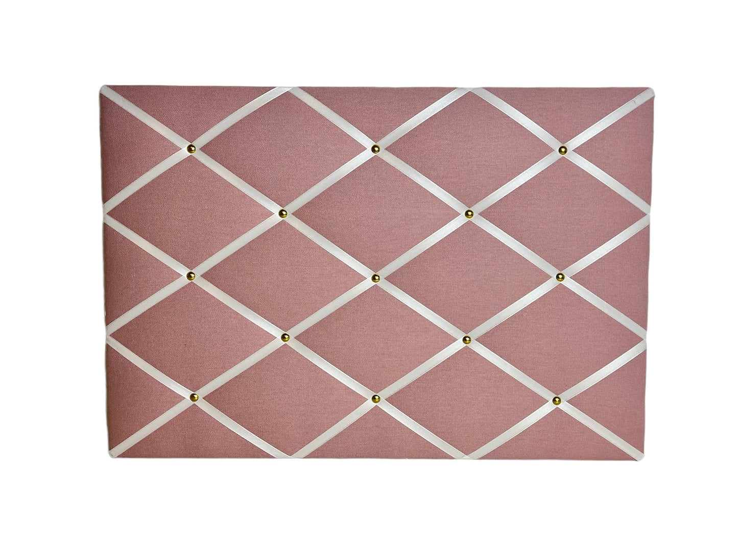Memoboard altrosa weiß Wunschgrösse
