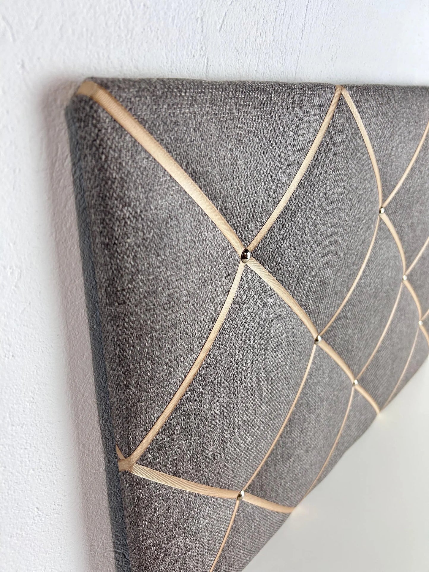 Memoboard beige hellgrau