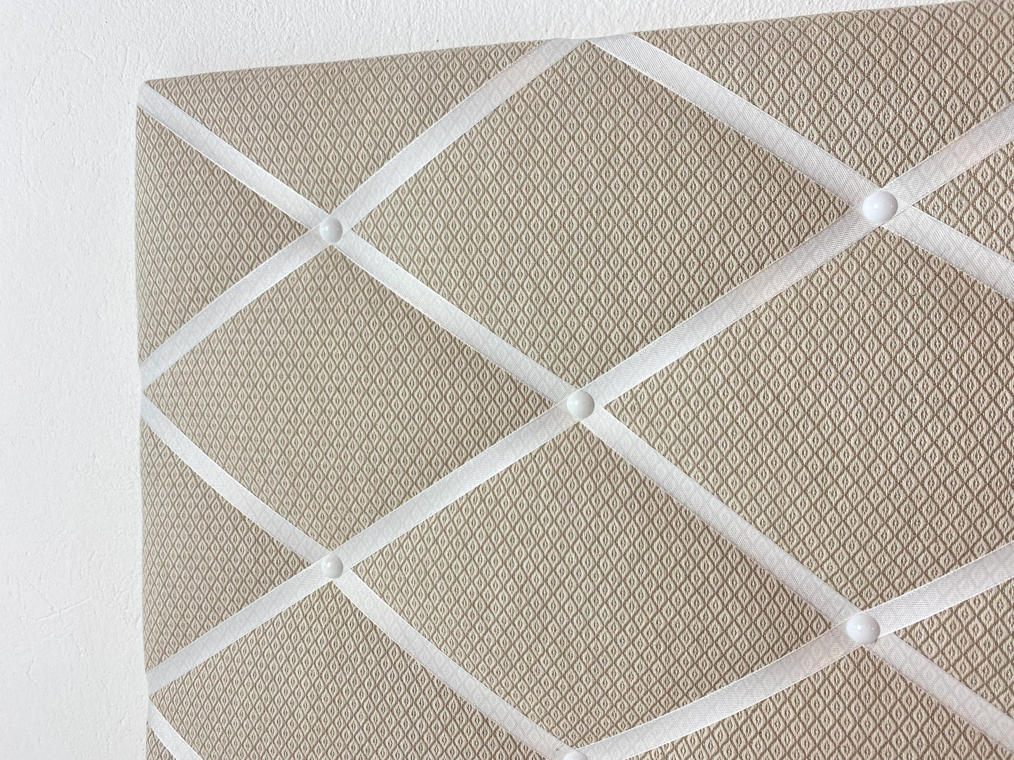 Memoboard beige Wunschgröße