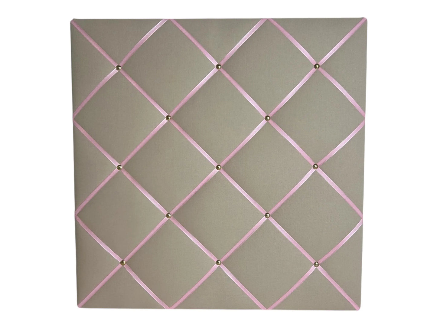 Memoboard beige rosa Wunschgröße