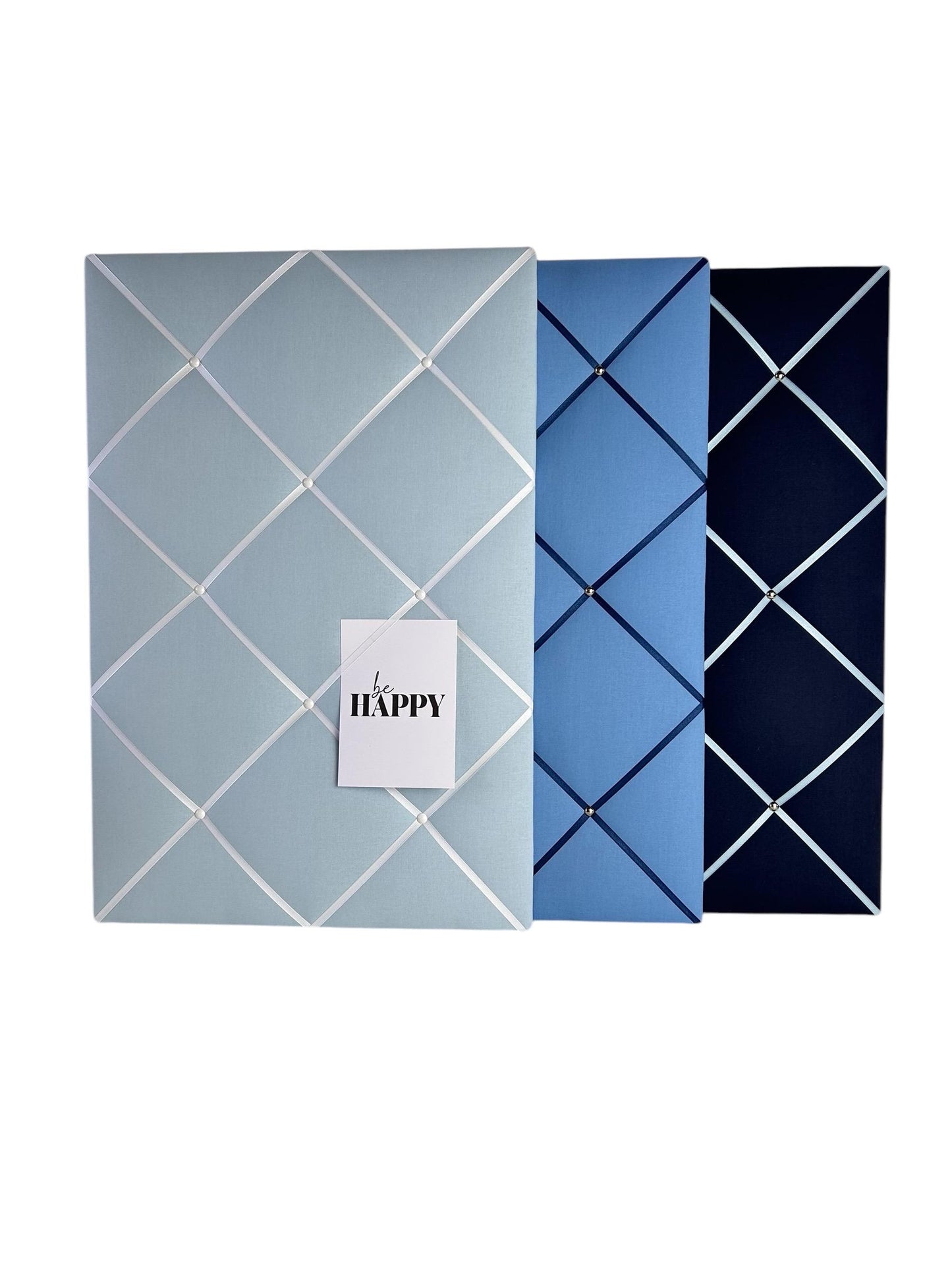 Memoboard blau Wunschgröße