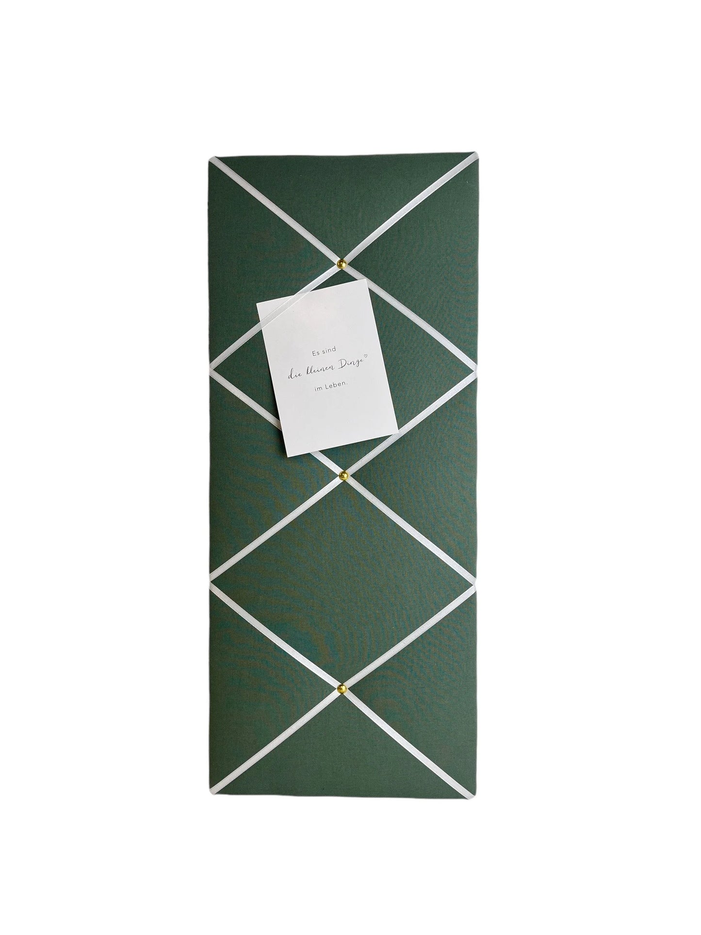 Memoboard bottlegreen Wunschgröße