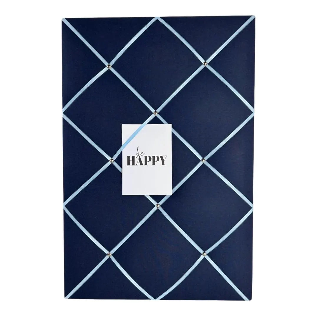 Memoboard dunkelblau Wunschgröße