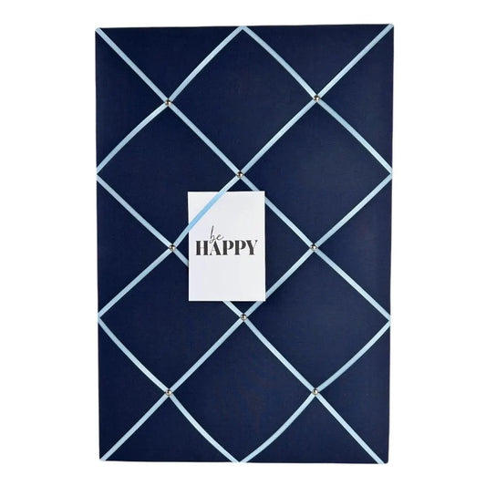 Memoboard dunkelblau Wunschgröße