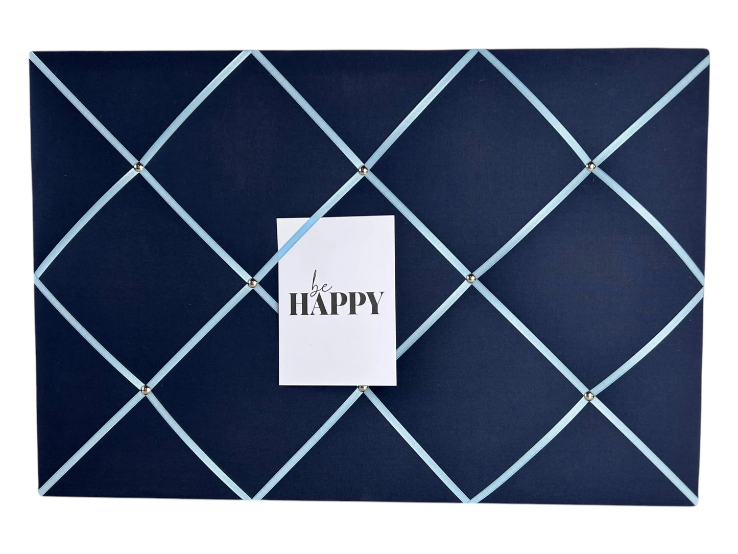 Memoboard dunkelblau Wunschgröße