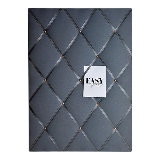 Memoboard dunkelgrau Wunschgröße