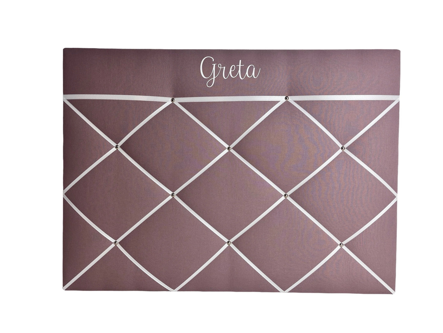 Memoboard personalisiert Wunschgröße dusty lavender
