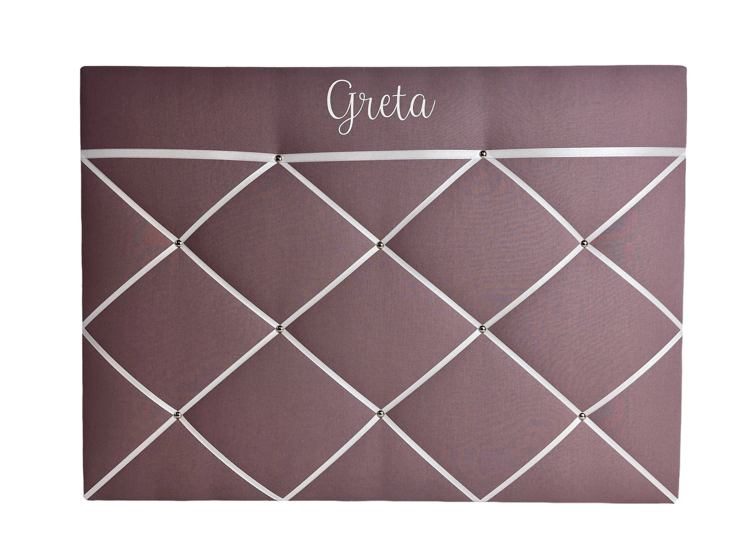 Memoboard personalisiert Wunschgröße dusty lavender