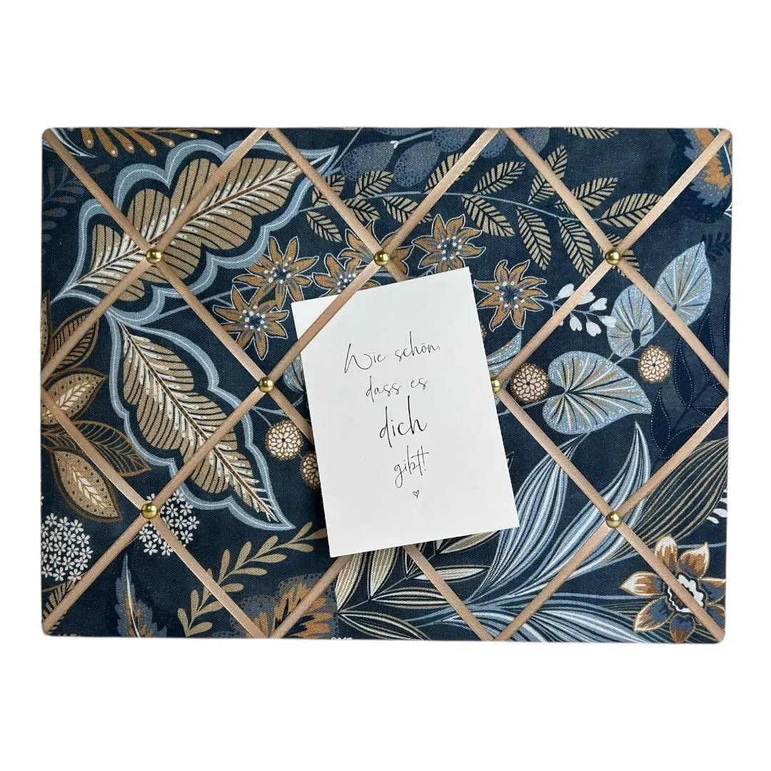Memoboard floral Wunschgröße