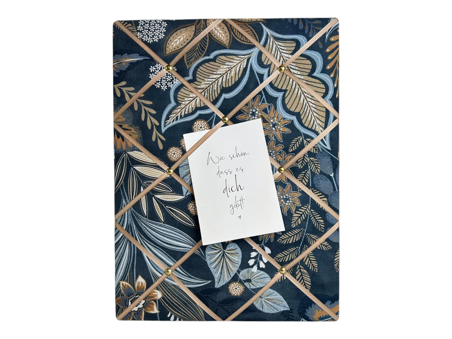 Memoboard floral Wunschgröße