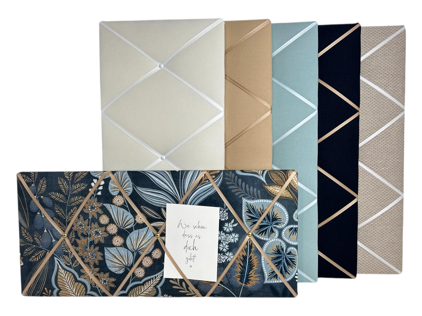 Memoboard floral Wunschgröße