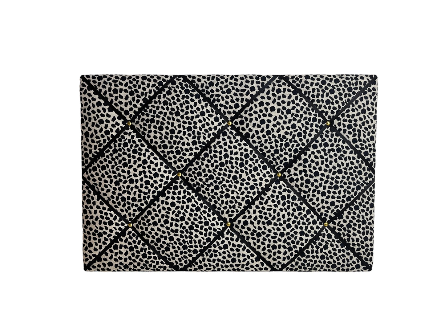 Memoboard Klemmwand Punkte schwarz