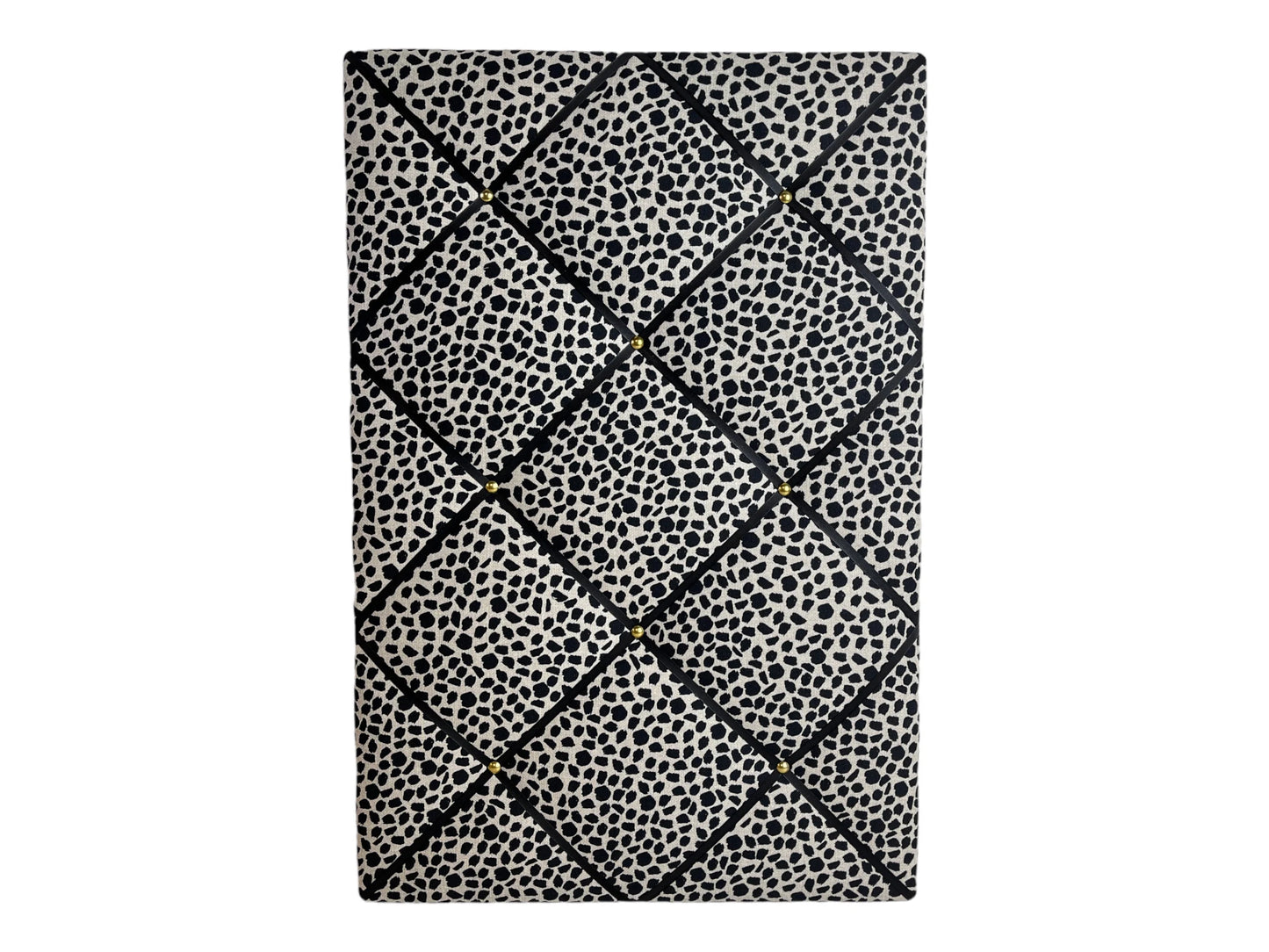 Memoboard Klemmwand Punkte schwarz