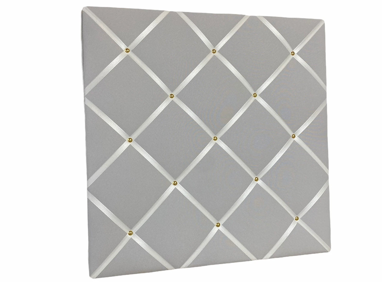 Memoboard hellgrau Wunschgröße
