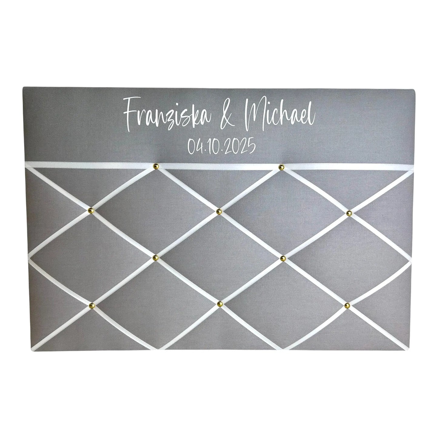 Memoboard Hochzeit personalisiert