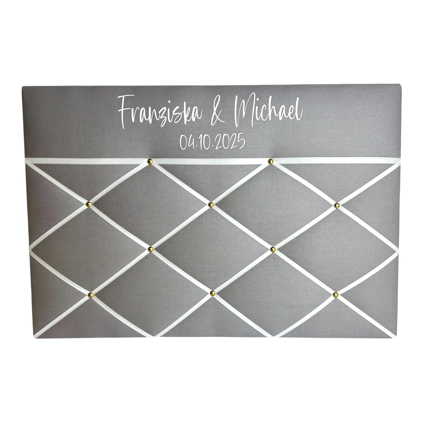 Memoboard Hochzeit personalisiert
