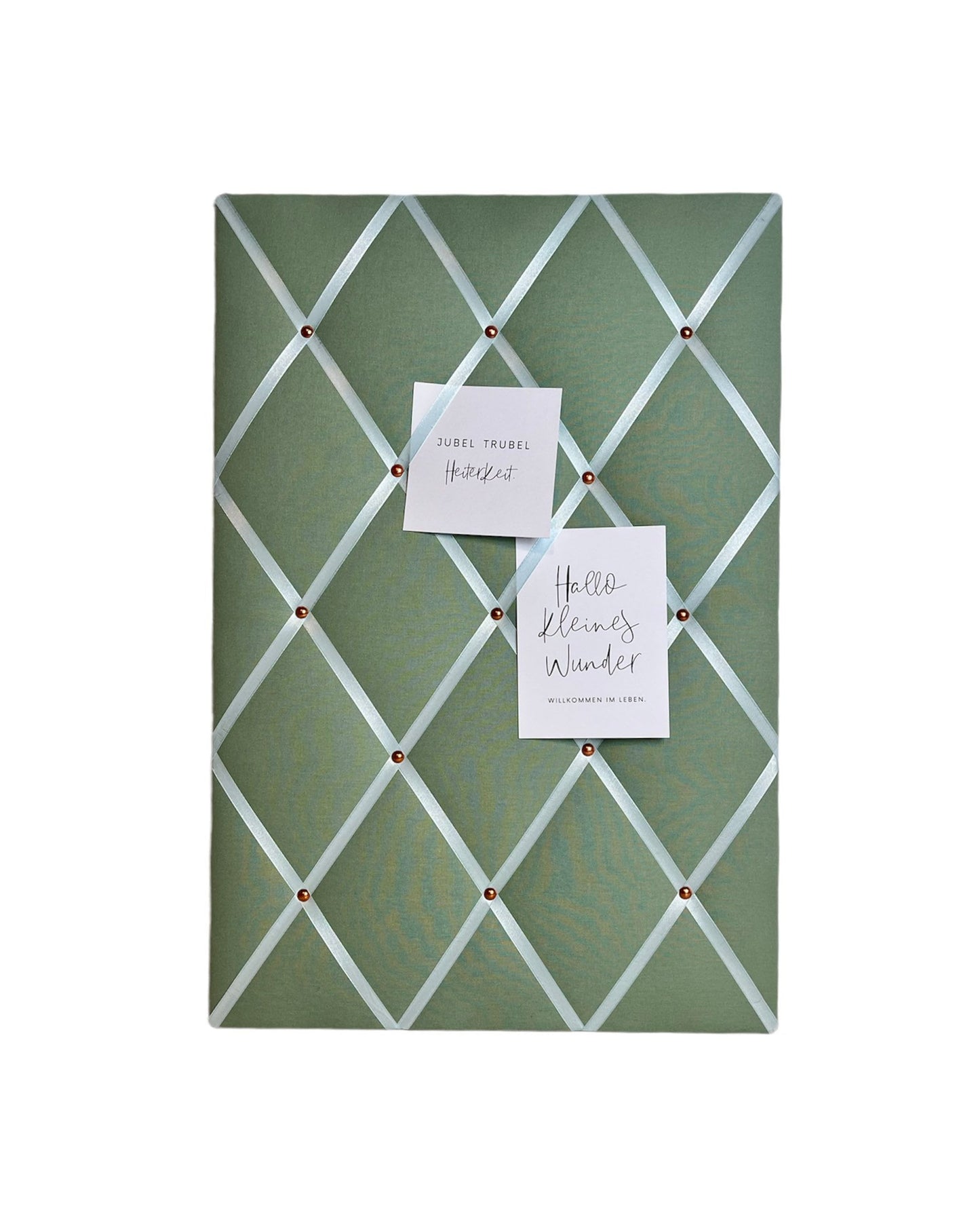 Memoboard jadegrün Wunschgröße