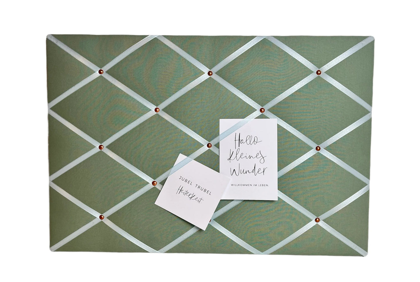 Memoboard jadegrün Wunschgröße