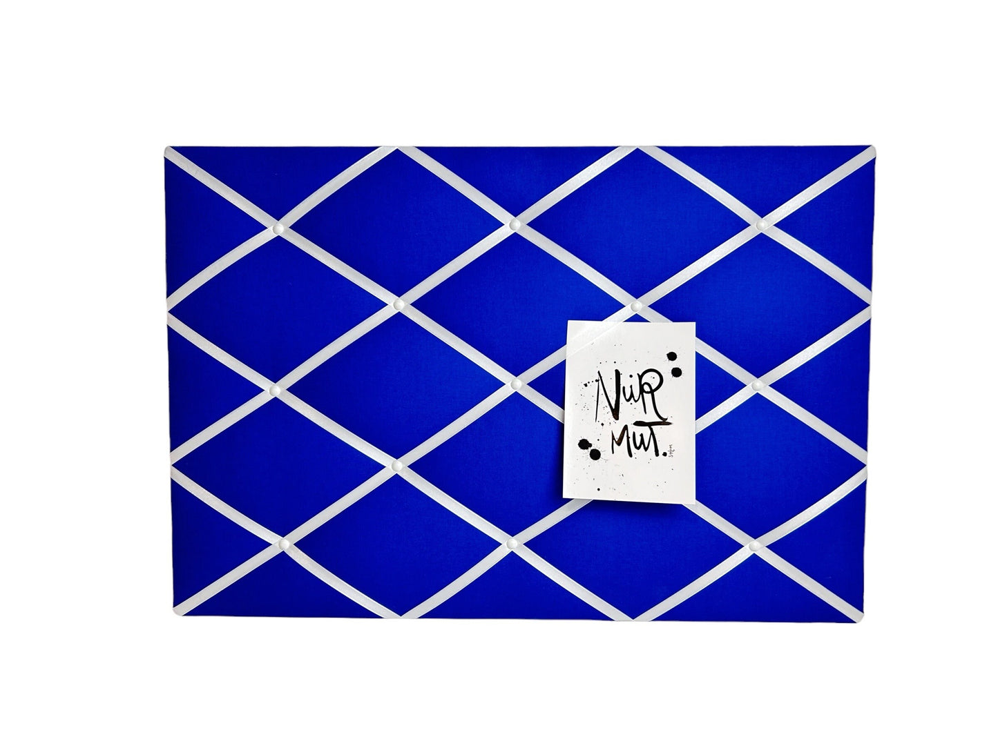 Memoboard kobaltblau Wunschgröße