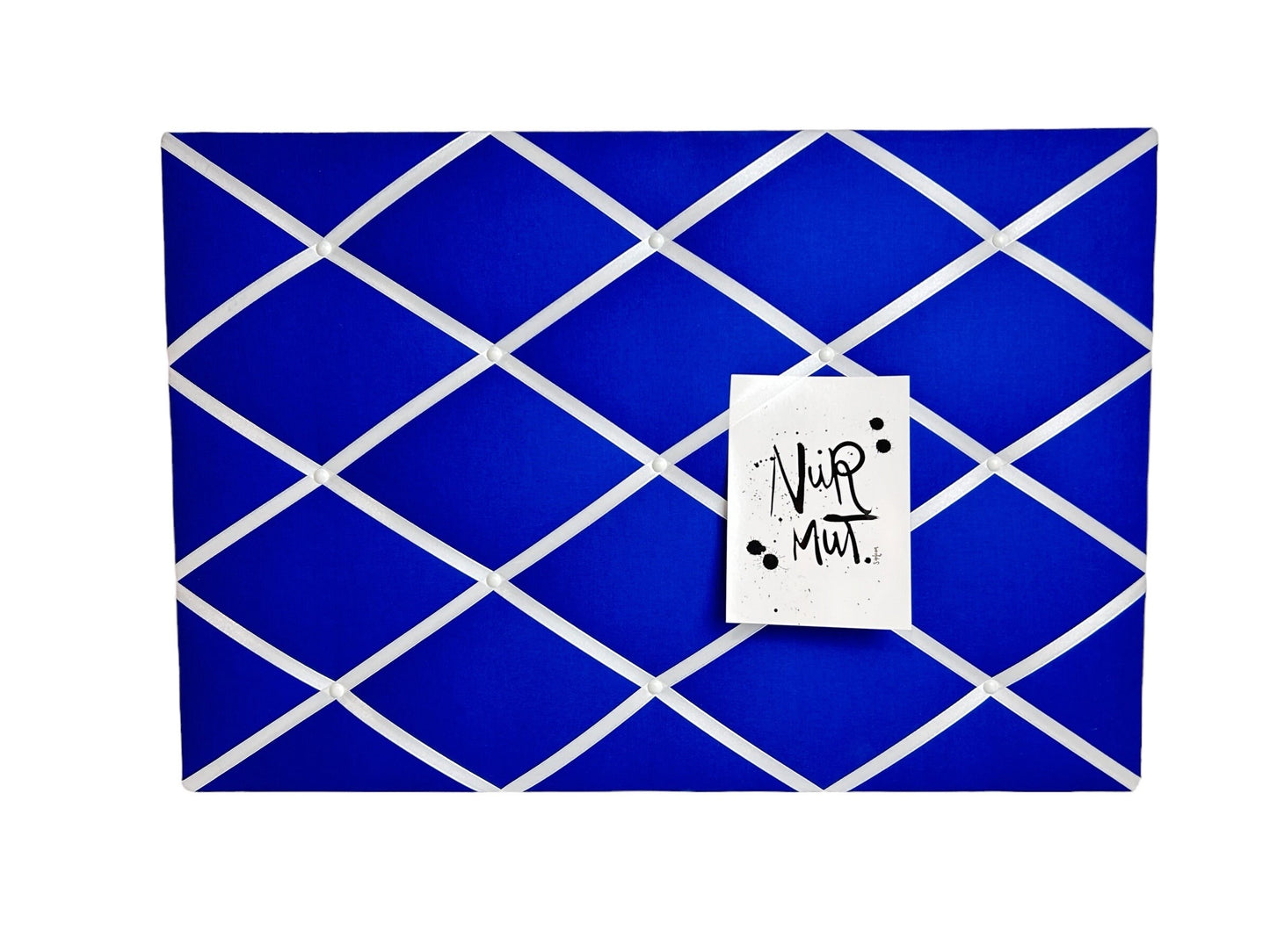 Memoboard kobaltblau Wunschgröße