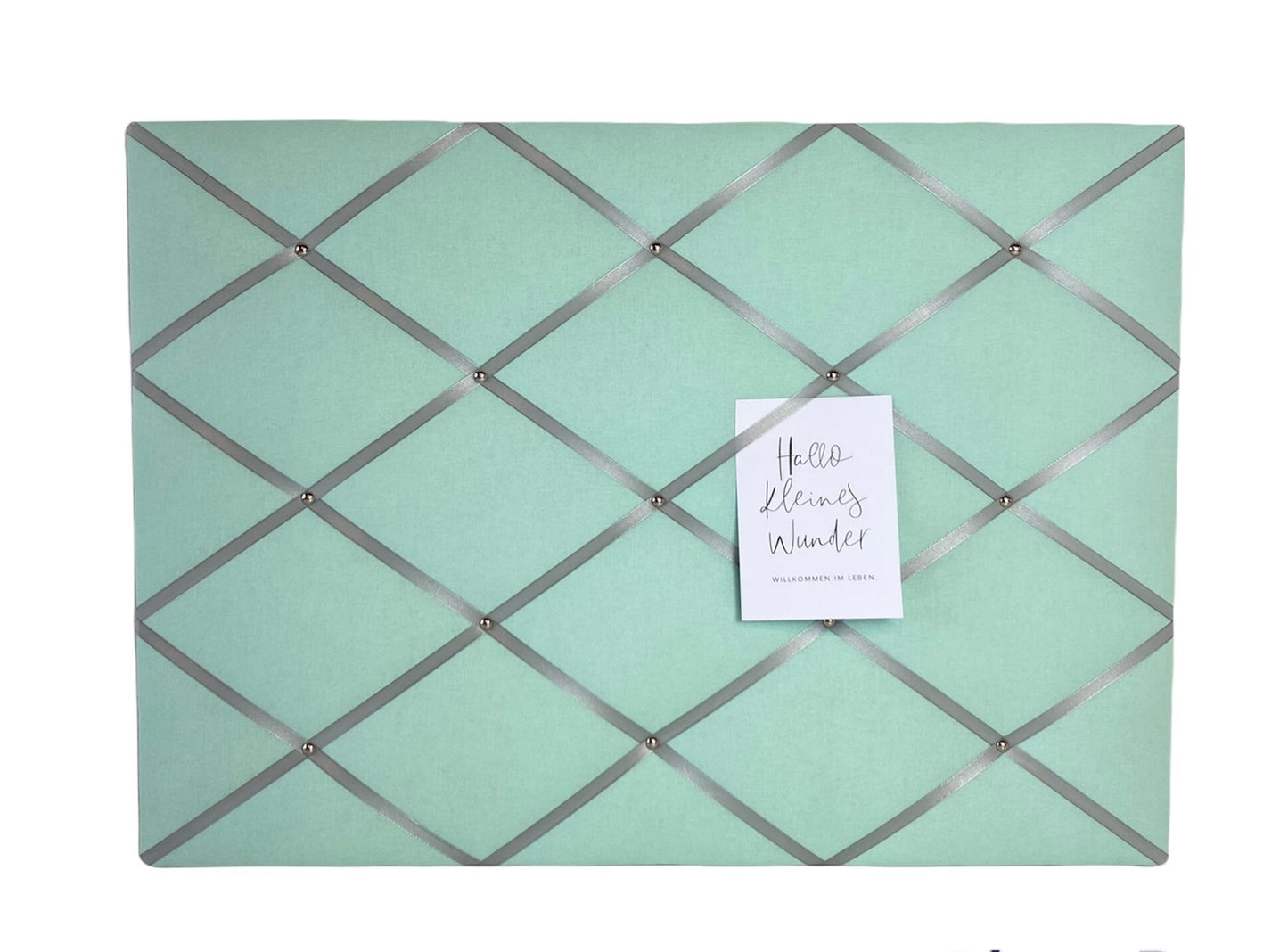 Memoboard mint Wunschgröße