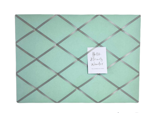 Memoboard mint Wunschgröße
