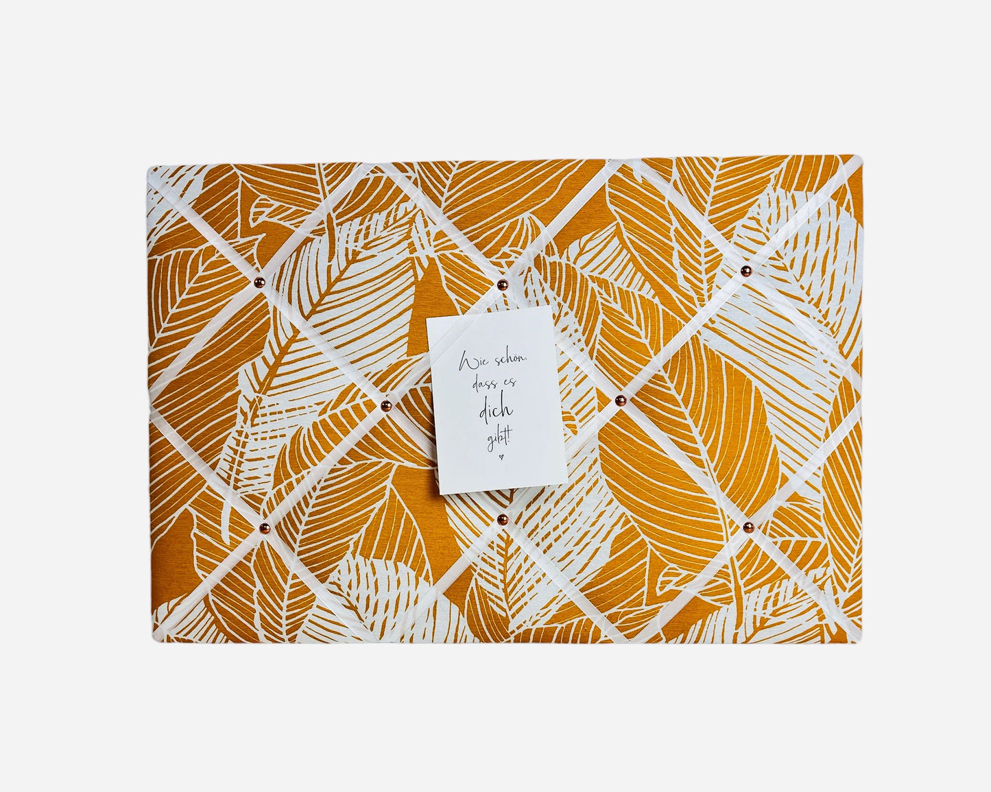 Memoboard nature senfgelb