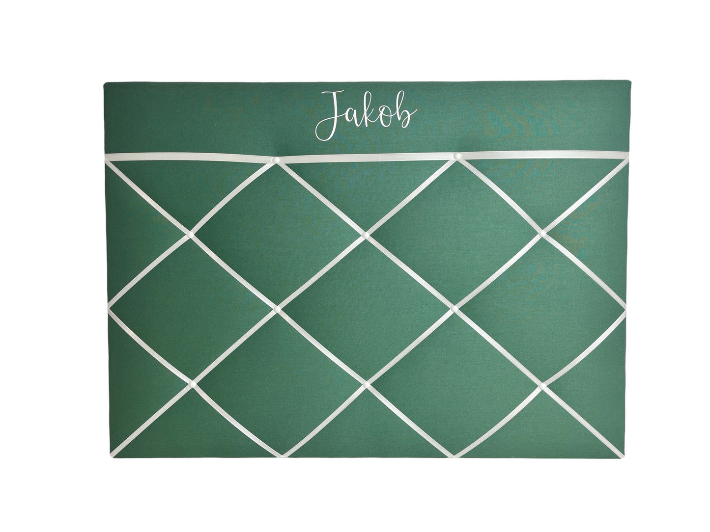 Memoboard personalisiert Wunschgröße grün