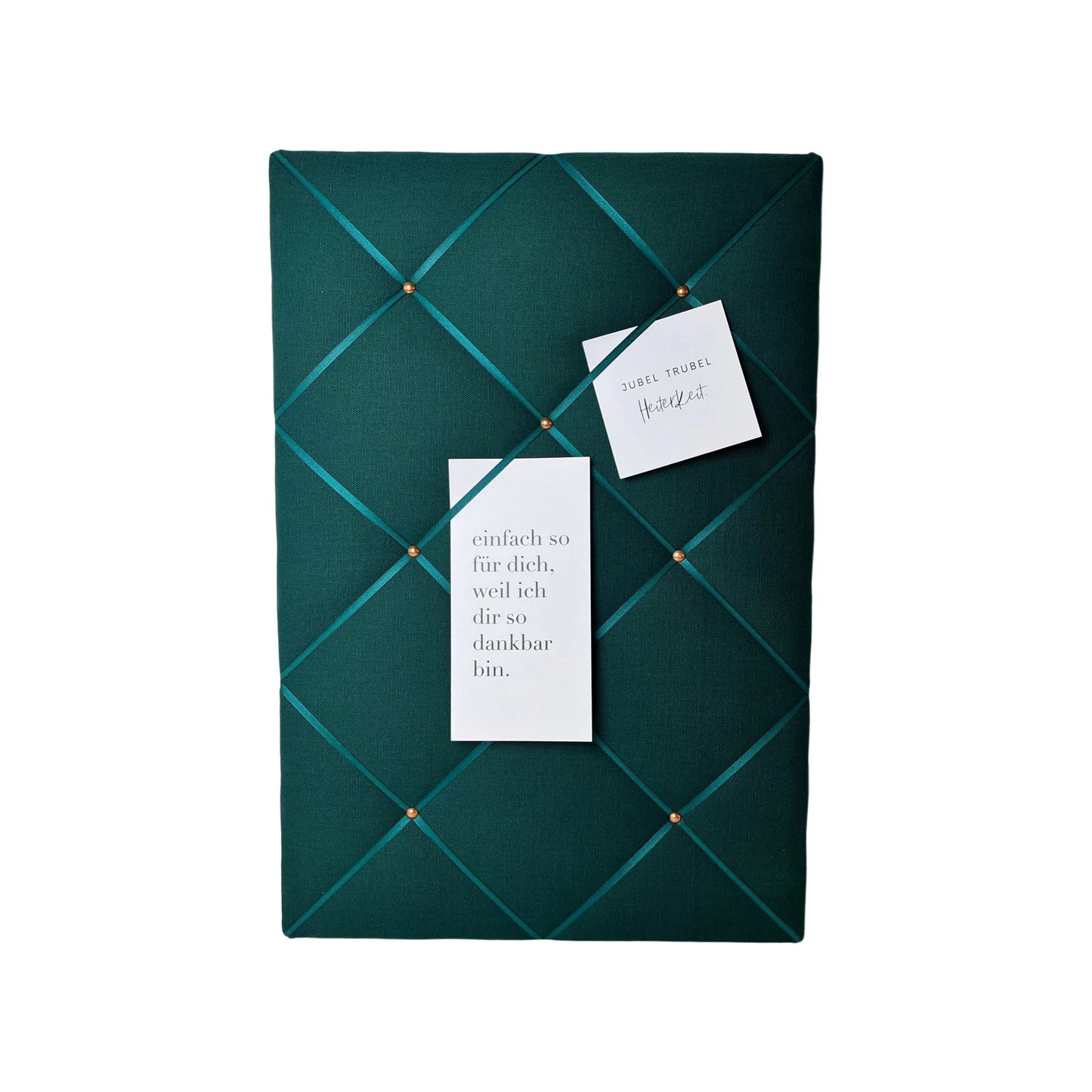Memoboard petrol Wunschgröße